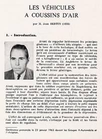 Conférence de Jean Bertin - 23 janvier 1963
